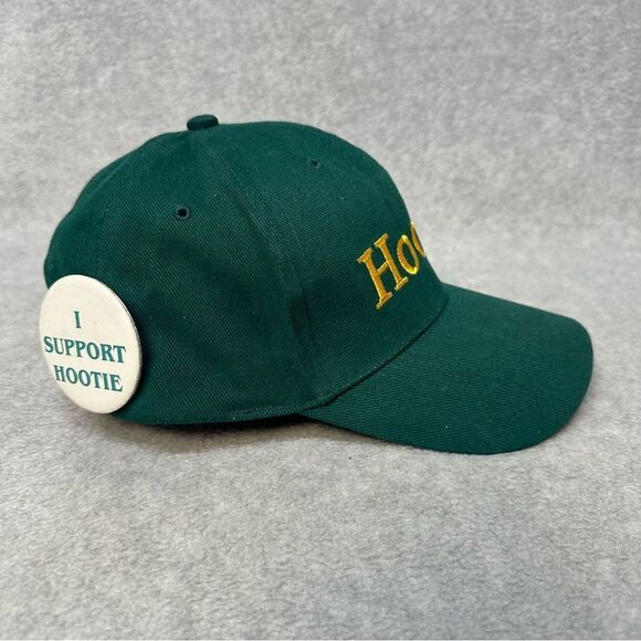 Vintage Hootie Johnson Golf Hat Adult Green Martha Burk 2003 Agusta Pendant - Picture 2 of 10